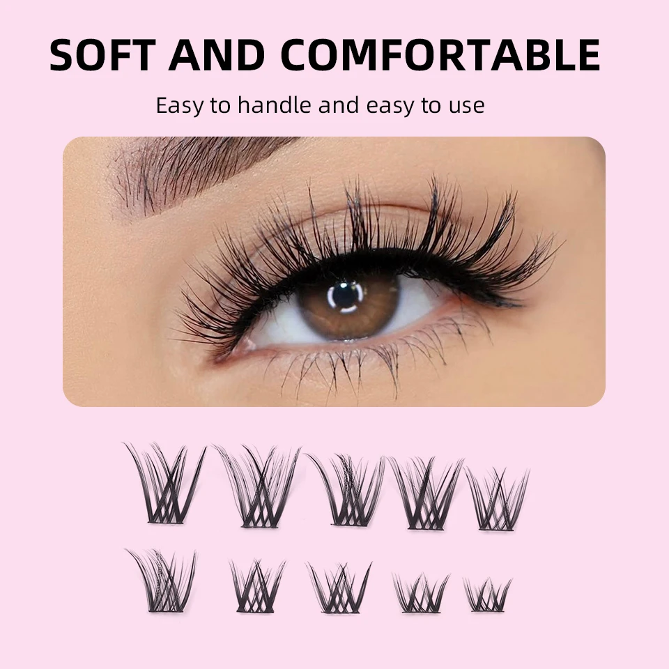 Wimpers 120 Pcs Clusters Lash Bond En Afdichting Make-Up Tools Diy Wimpers Verlengset Voor Het Lijmen Van Wimpers Lijm Accessoires