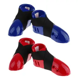 Adjustable Karate Gear Shoes No Sliding Light Weight Taekwondo Sparring Easy To Wear Guard