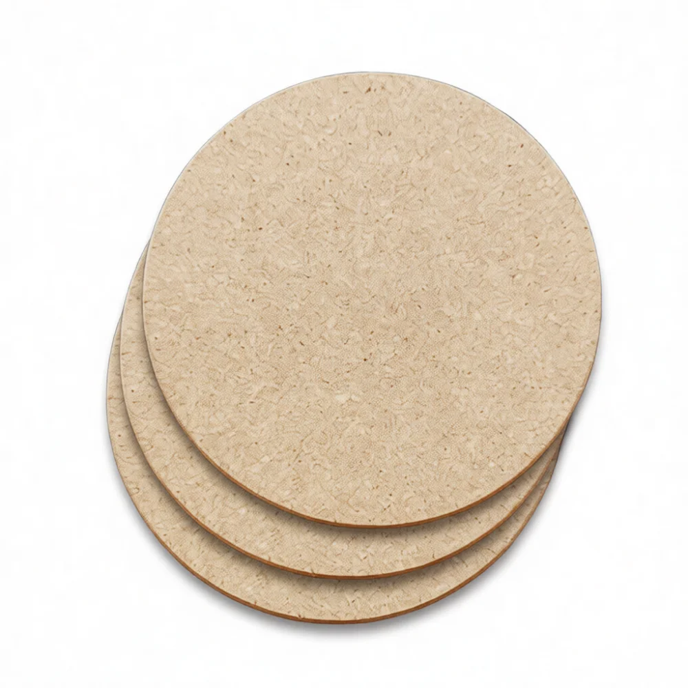 Nordic Cork Coaster Wood Cup Pad Heat Proof Placemat Custom Logo Decorative Personalized Round Square Table Tray