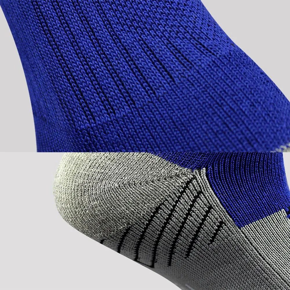 Pair Anti Slip Professional Winter Wear Cotton Polyester Running Stocking Football Soccer Accessories Ski Long Sock Sport Socks