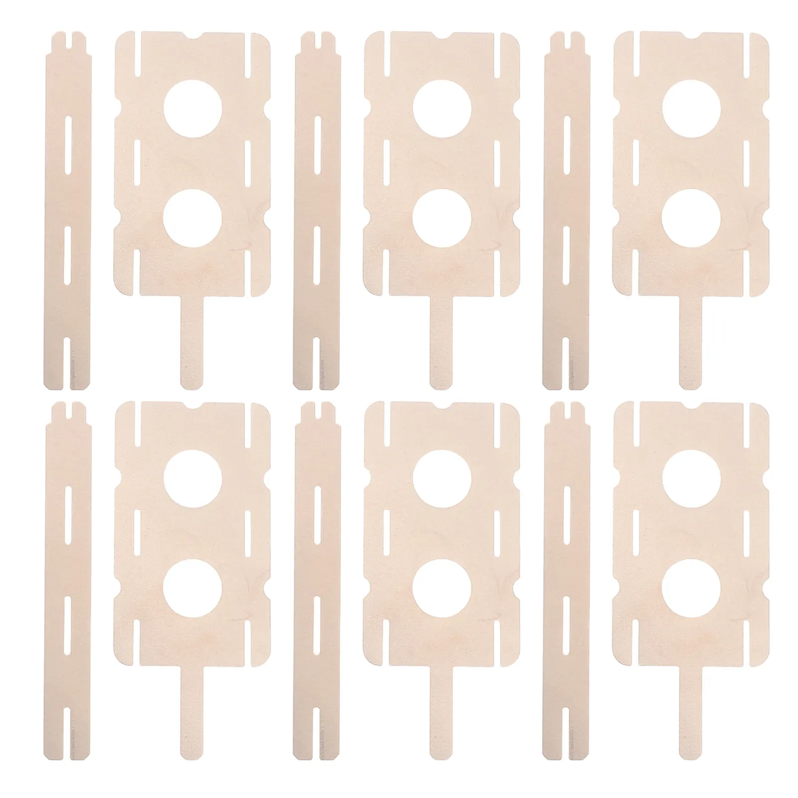 30Pcs Battery Nickel Sheet Precision Hollowed Out Design Nickel Strip for Welding DIY Battery Pack Repair High Conductivity