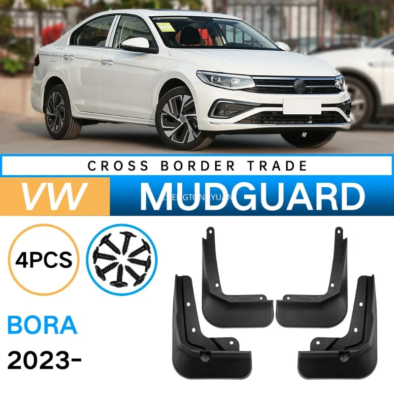 Para VW Volkswagen Bora 2023 guardabarros protectores contra salpicaduras ruedas delanteras traseras guardabarros accesorios de coche 4 Uds piezas de automóvil