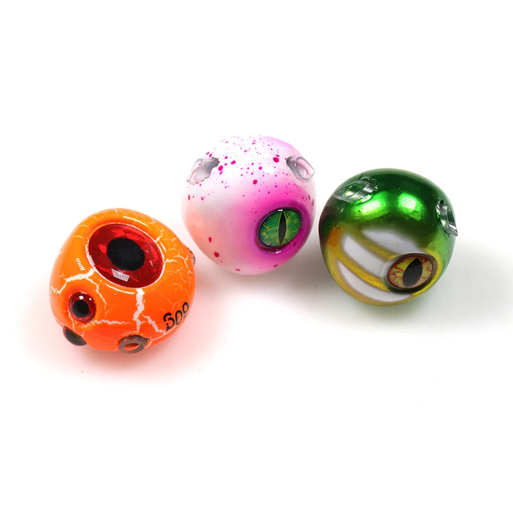 1PC 60g 80g 100g Madai Kabura Pesca Slider Luminous Jig Head Snapper/Sea Bream Boat Fishing Trolling Jigging Lure 9 Colors