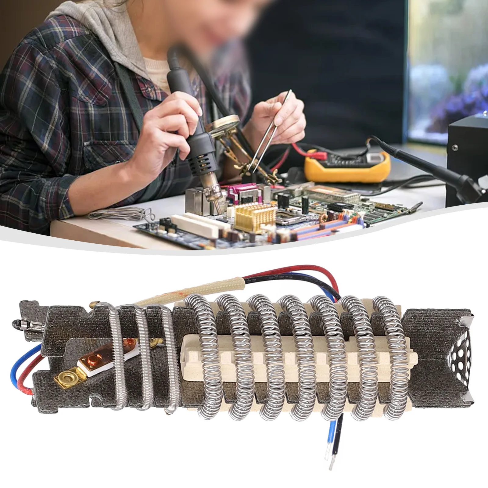 220-230V Hot Air Three Wires Heating Element Heat Core Heating Core Heater For 2000W Hot Air Rework Machine Soldering Tools