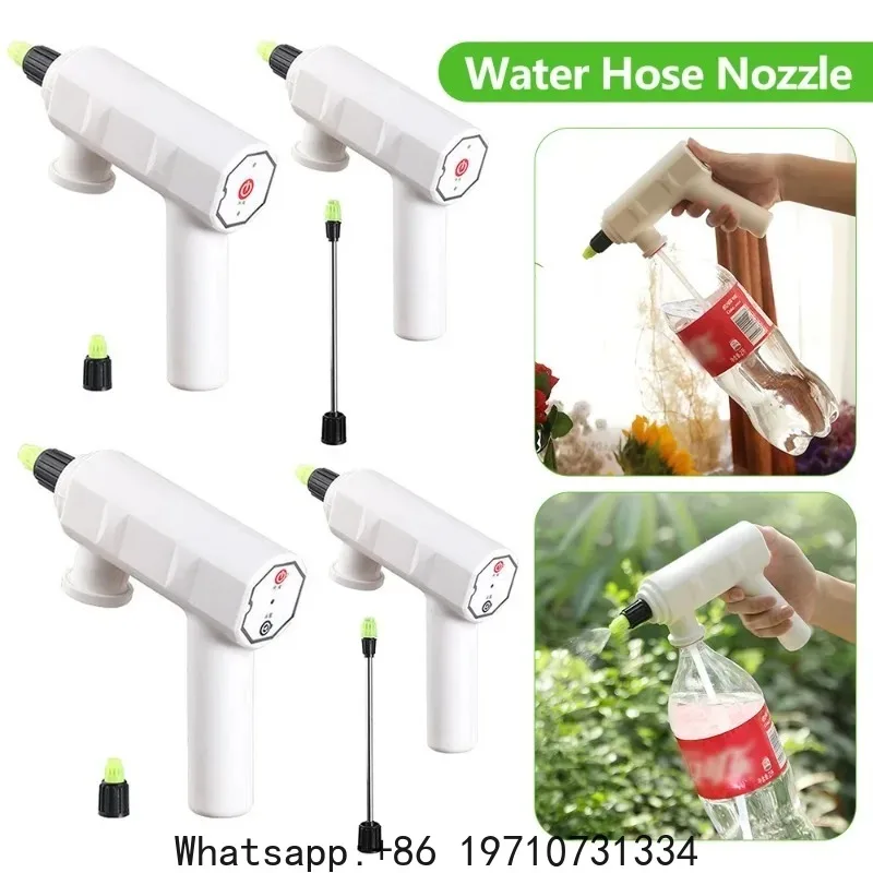 Electric Plant Spray Bottle Automatic Watering Fogger USB Electric Sanitizing Sprayer Hand Watering Machine Plants Garden Tool