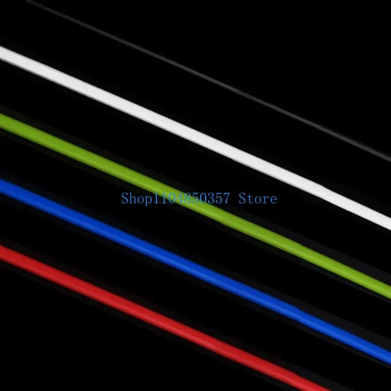 5asd سرعات متغيرة خط الأنابيب متعددة الألوان الإسكان كابل الفرامل الكابل الداخلي لركوب الدراجات الجبلية والتنقل #5