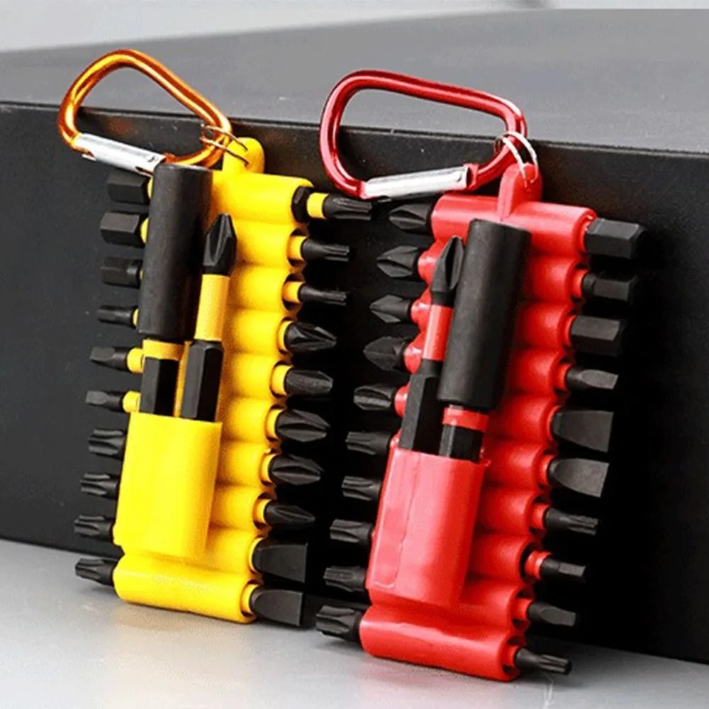 

22Pcs High Hardness Screwdriver Bit Set S2 Alloy Steel Anti Slip Alloy Steel Bit Wear Resistant Impact Resistant Driver Bit Kit