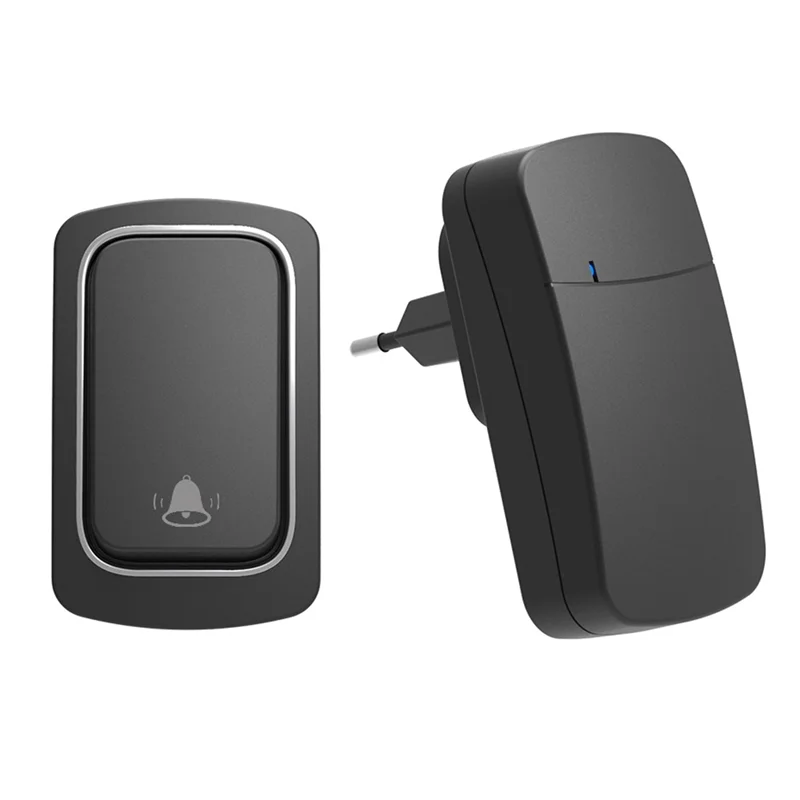 ABGN автономный беспроводной дверной звонок без батареи водонепроницаемый дверной звонок кольцо для звонков пожилых людей устройство домашней безопасности