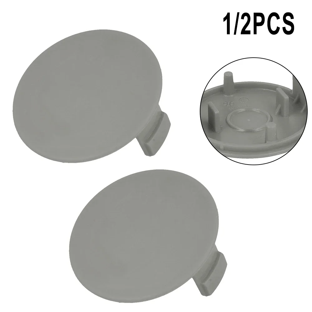 Cubierta de tapa de carrete para desbrozadora Bosch AFS 23-37, piezas de herramientas de repuesto de plástico para jardín, 2 piezas, F016F05384
