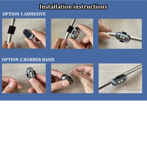 Rgb led aeronaves luzes estroboscópicas luzes da motocicleta led flash posição luz sem fio aeronaves helicóptero luzes de advertência 10 principais vendas pisca amarok - №9