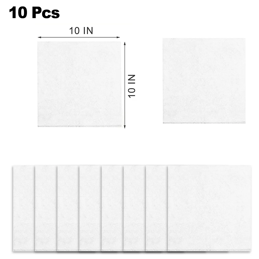 Forro de cesta suspensa com rega automática, pacote com 10 cestas de 10 polegadas, material de algodão ecológico para cuidados óptimos de plantas
