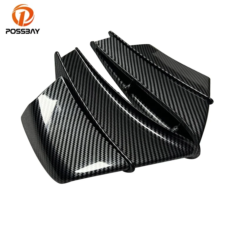 

Carbon Fiber Look Motorcycle Winglets Air Deflector ABS for Ducati Panigale V4/V4S 2020 2021 2022 V4 SP R Motorbike Accessories