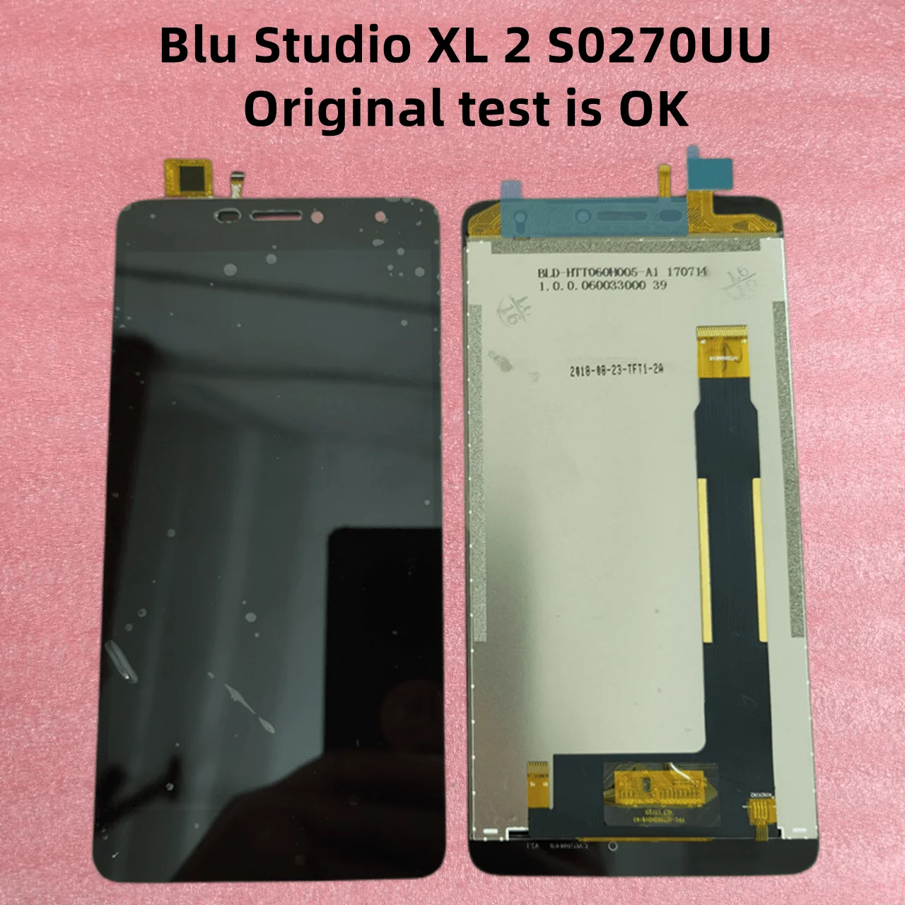 Pantalla LCD Pop para BLU Studio XL 2 S0270UU, Táctil para Teléfono Móvil, Interna y Externa, Módulo de Pantalla Integrado de Repuesto