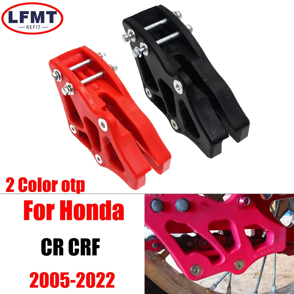 

Motorcycle 30mm/34mm Chain Guide Guard For Honda CR125 CR250 CRF250R CRF450R CRF250X CRF450X CRF250RX CRF450RX CRF450L 2005-2022