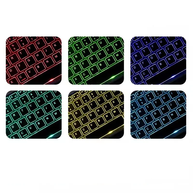 Imagem -02 - Teclado Retroiluminado e Mouse Teclado Magnético sem Fio Luz de Cores Apto para Honor Pad x9 x8 Pro 11.5 2023