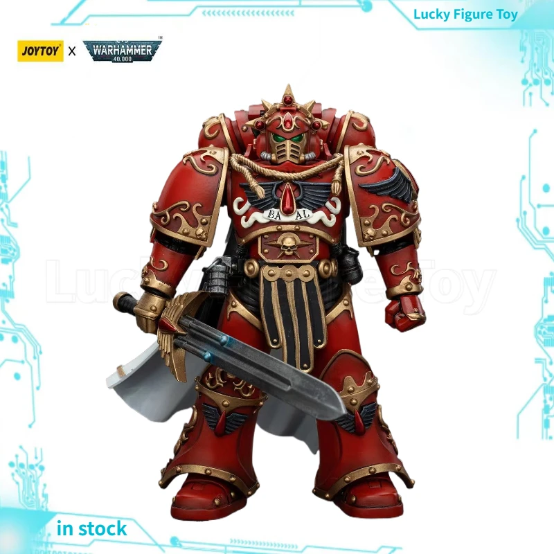 

【Оригинал】 JOYTOY Warhammer 40K 1/18 Фигурка Blood AngelsLegion Praetor с Paragon Blade Игрушечная модель