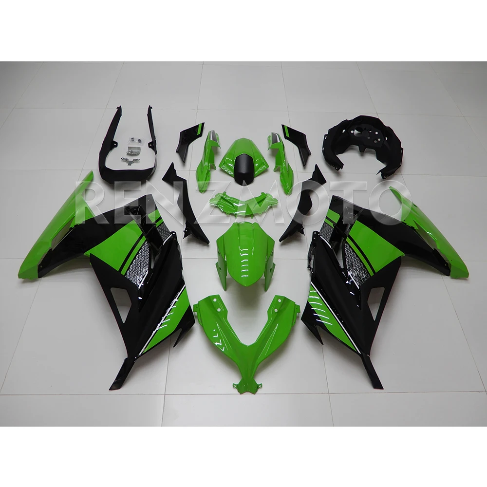 K0313-109 Motorcycle Fairing Set Body Kit Plastic For Kawasaki Ninja 300  and Ninja 250R Accessories ABS Injection Bodywork