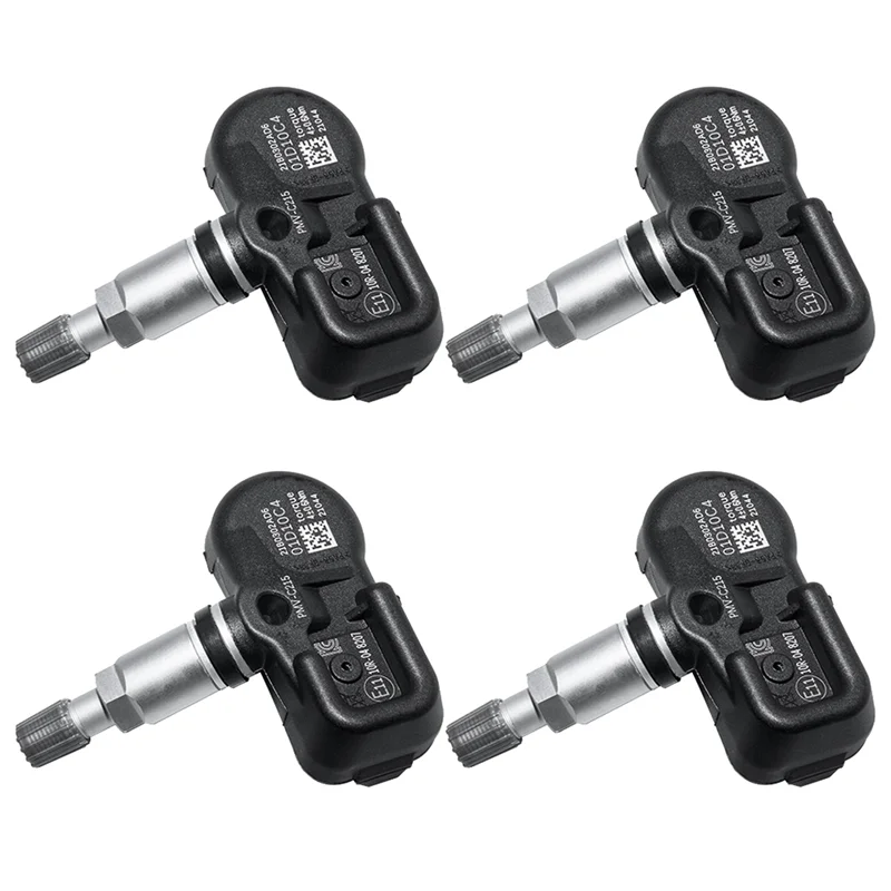 

4 PCS 4260748020 42607F4020 433Mhz Tire Pressure Sensor TPMS Black ABS For Toyota RAV4 2019-2021 Corolla Camry C-HR Land Cruiser