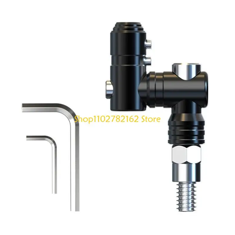 

547B Multipurpose Motorcycle Mirror Mount Adapter Universal Fit For Standard Screw Interfaces & Accessory Attachments