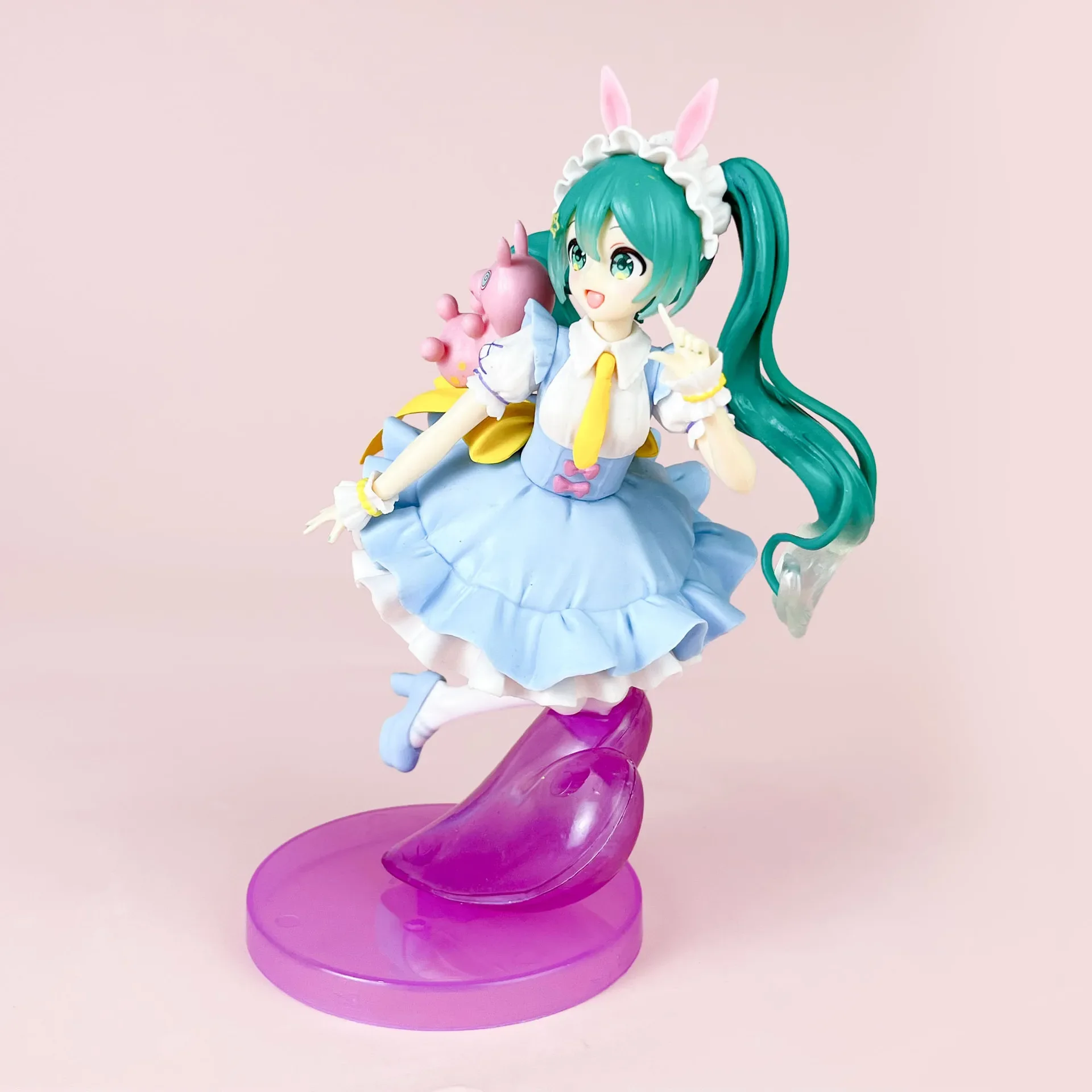 Anime Hatsune Miku 22CM Kuromi Hatsune Actionfigur Modell Spielzeug Niedliche Actionfigur PVC Sammlerstück Desktop-Accessoires Geschenke Spielzeug – Detail 11