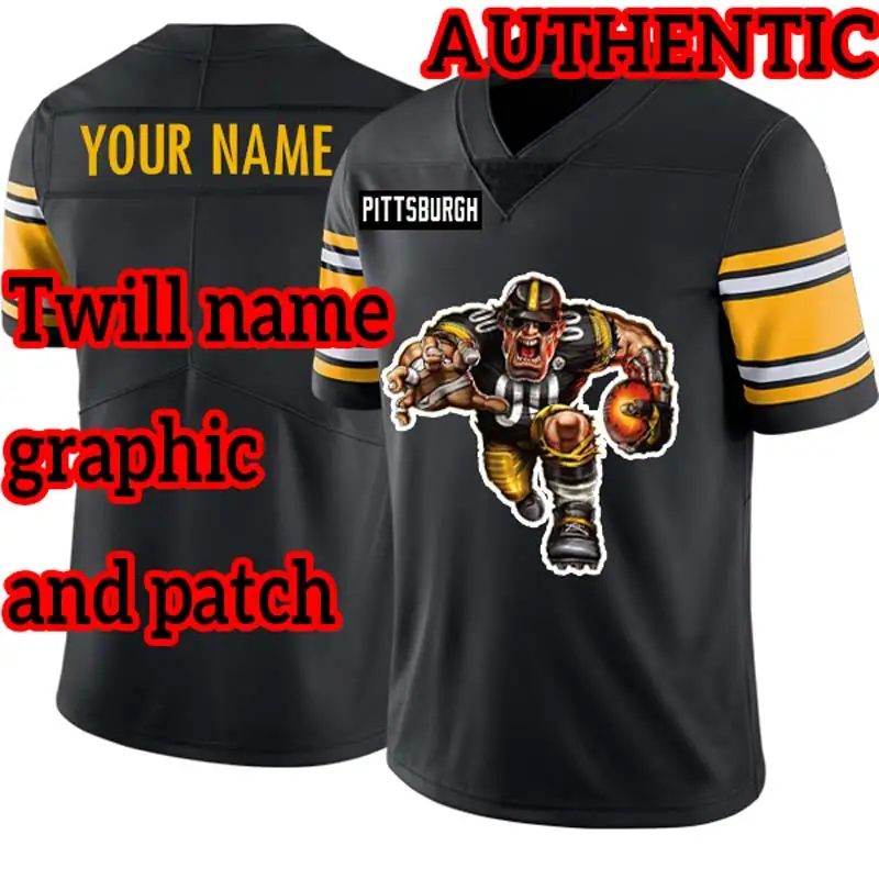 Pittsburgh,Miami,Las Vegas,Los Angeles,New Orleans,NY York,Indianapolis,Washington Custom American Football Jersey Stitched