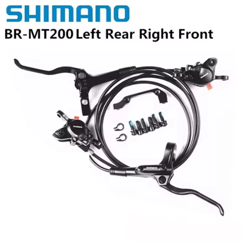 Shimano MT200 Brake BL BR MTB E-bike Hydraulic Disc Brake Bicycle Electric Bike Brake Left Front Right Rear Brake image 8
