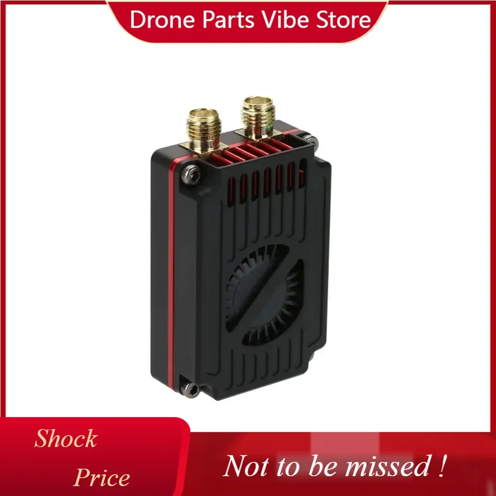 

DP RUSHFPV 4.9/5.8GHz 2.5W VTX 8+48CH Channel IRC Tramp Protocol 7-30V Dual-frequency Video Transmitter for RC FPV Long Range Dr