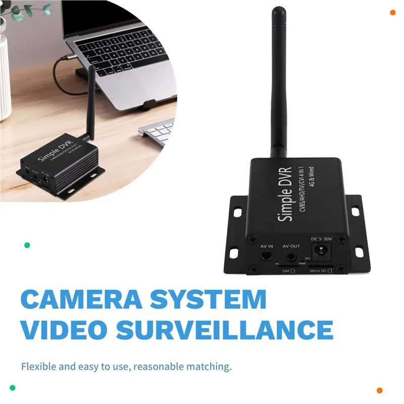 A52T DVR AHD Recorder Support 1080P 2MP AHD CVI TVI CVBS Camera System Video Surveillance