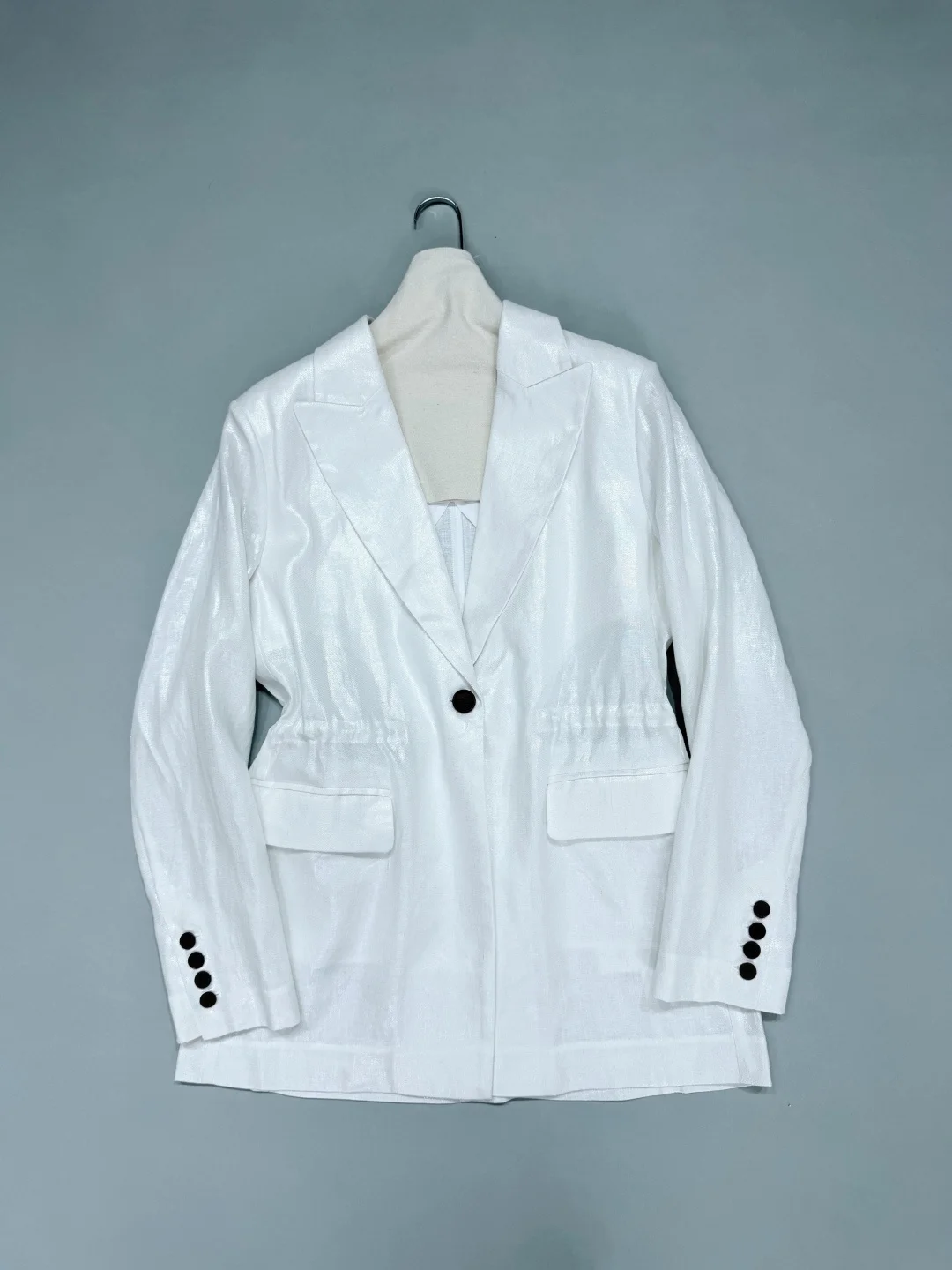 New Spring/Summer High-Quality Fashionable Slim-Fit Linen Blazer For Women