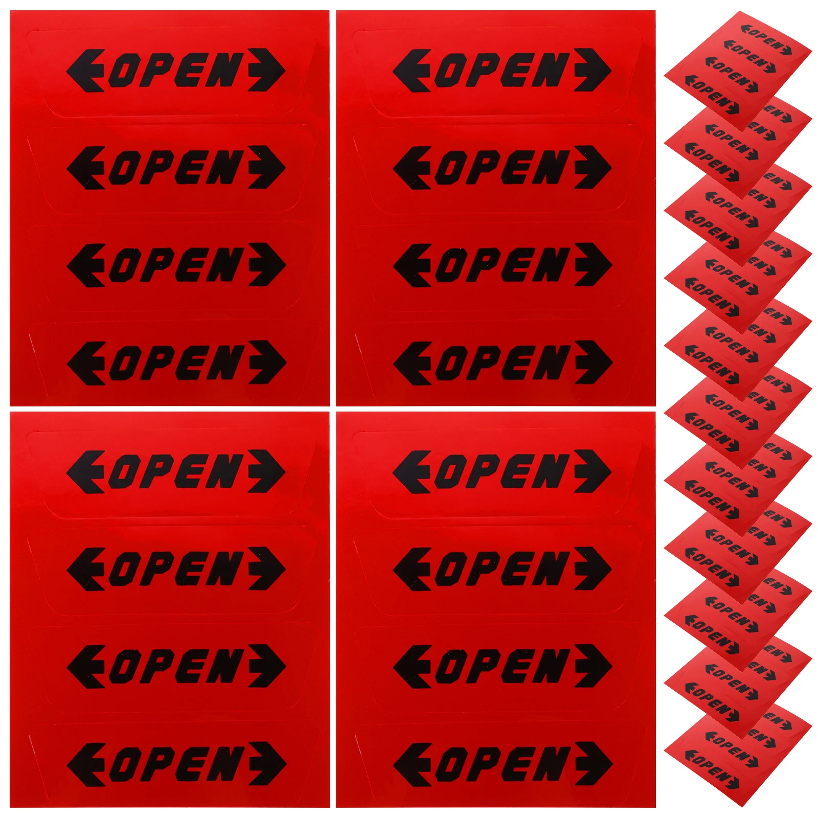

60Pcs Car Safety Reflective Stickers High Visibility Self Adhesive Warning Tape Car Door Protective Anti-Collision