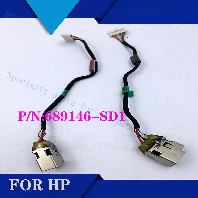 

A+DC Power Jack For HP ENVY Spectre XT 13-2000 XT13 P/N:689146-SD1 Tested 100％ OK