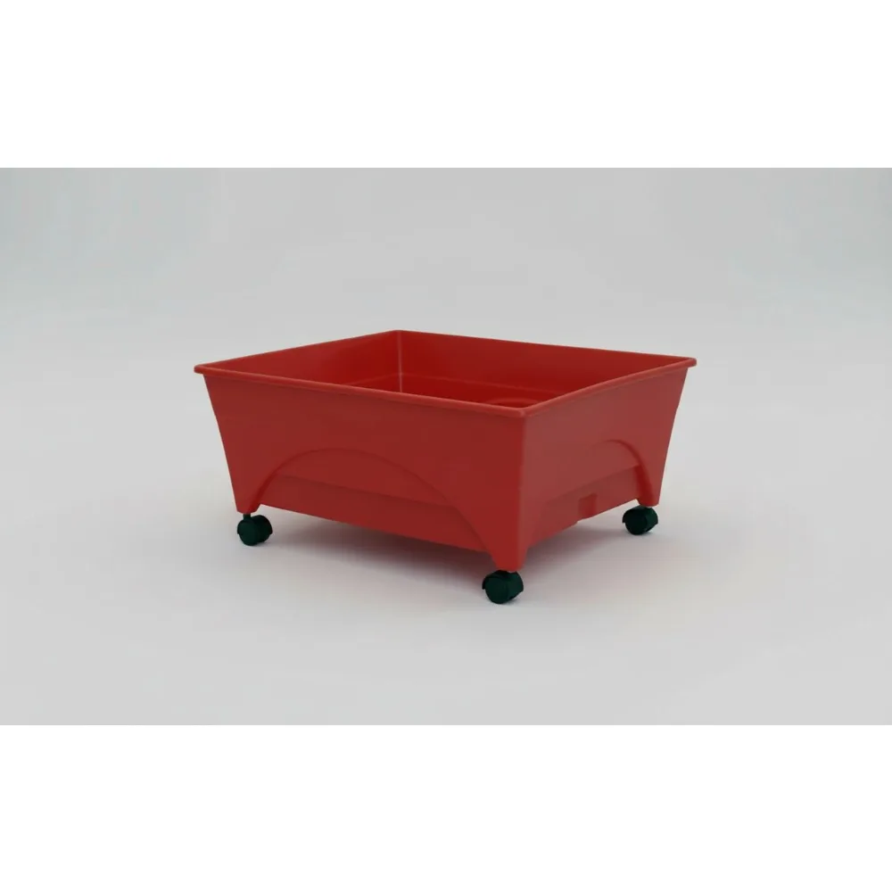 

Mobile Self-Watering Raised Garden Bed - Automatic Irrigation & Aeration System for Small Spaces