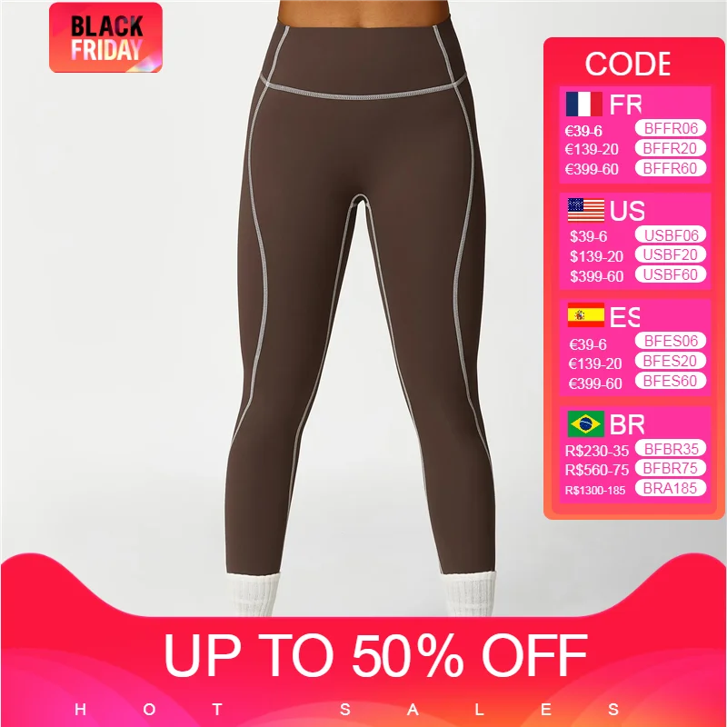 

Women High Waist Workout Leggings Ladies Athletic Sports Yoga Pants Gym Fitness Exercise Tights Push Up Trainning Clothing 2024