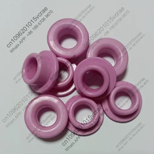 10pcs ceramic over coil porcelain eye small outer diameter 15.8*total height 10*inner hole 10 wire mouth porcelain sleeve