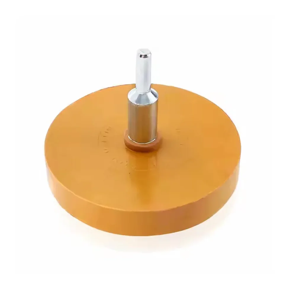 Car Decal Vinyl Tape Adhesive Remover Wheel 90mm Rubber Eraser Cleaning Tool for Drill
