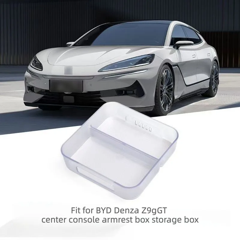 For BYD New Denza Z9GT 2026 Modle Central Armrest Storage Box Upper Storage of Refrigerator Automotive Modify Accessories