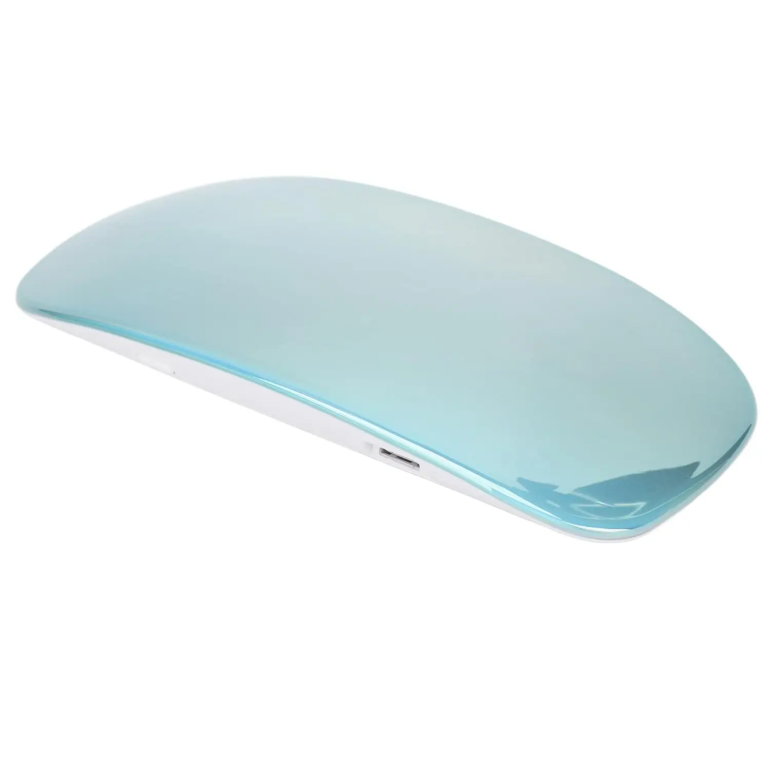 مصباح أظافر بالأشعة فوق البنفسجية، قابل للطي بقدرة 6 وات، مصباح LED سريع المعالجة، محمول باليد للمنزل لفن الأظافر (أزرق)