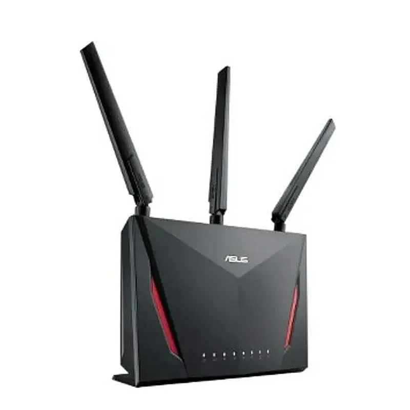 Router Wi-Fi 2.4GHz/5GHz 1600Mbps 4port Gigabit untuk RT-AC86U Asus