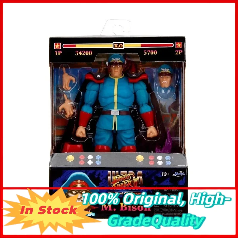 

in Stock JADA Toys 1/12 Street Fighter 2 Blue Vega and Bison Action Figure Model Collectible Toy