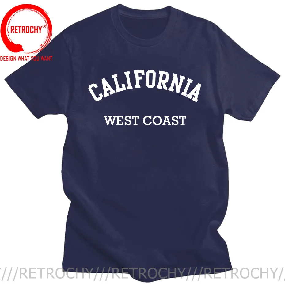 California West Coast Classic Graphic T-Shirts For Men/Women Breathable Cotton Streetwear Fashion Oversized T Shirt Loose Tshirt