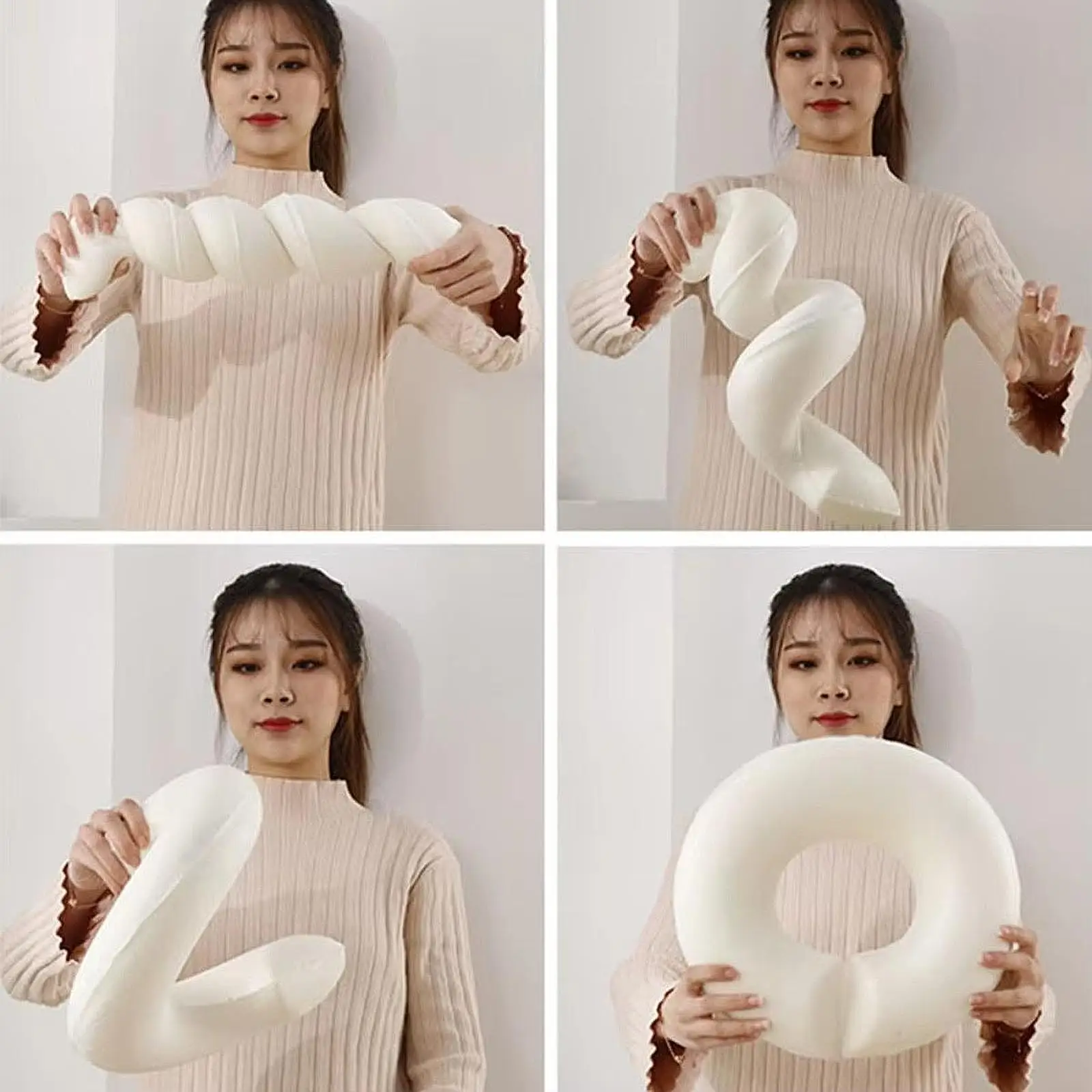 

Massage Pillow Universal Soft Massage Face Cradle for Mom Flights Family