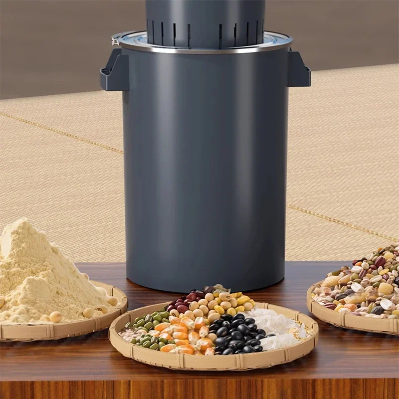 

Corn grinder, household 220V small fully automatic feed grains and cereals for chicken feeding mill