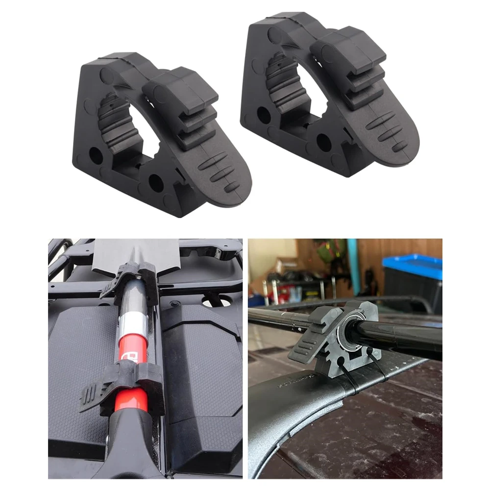 

Shovel Holder, Quick Release Rubber Clamp Mounting Bracket Fits 1-1/7'' to 1-3/7'' Diameter Tool Handles for Trucks