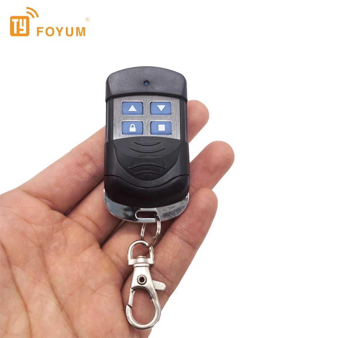 5PCS Garage Door Remote Control 433MHZ Face to Face Copy 4 Button Cloning Wireless Transmitter Portable Duplicator 5Pcs