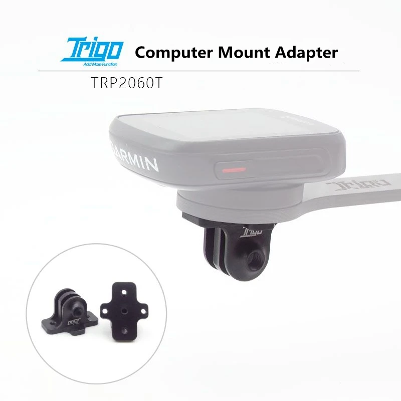 Trigo TRP2060Tバイクコンピュータマウントアダプターのgopro/ライトマウントアダプタcncアルミ合金eieio自転車アクセサリーbicicleta