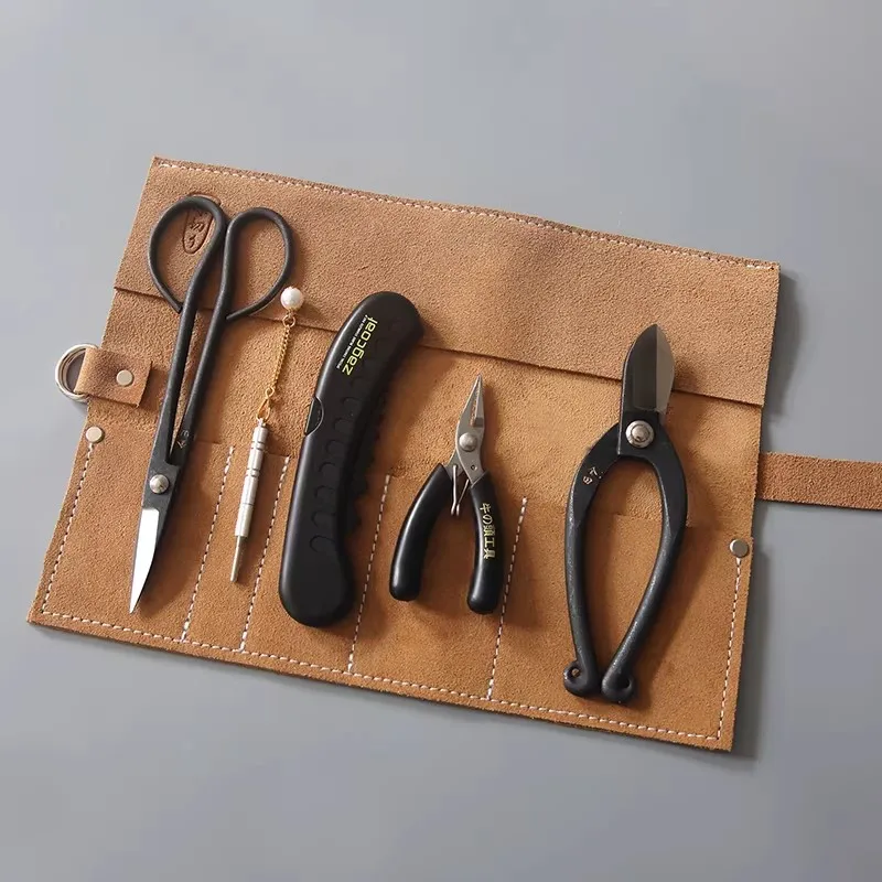 

Florist Leather Tool Kit Professional Flower Arranging Tools Set Pruning Shears Household Gardening Scissors