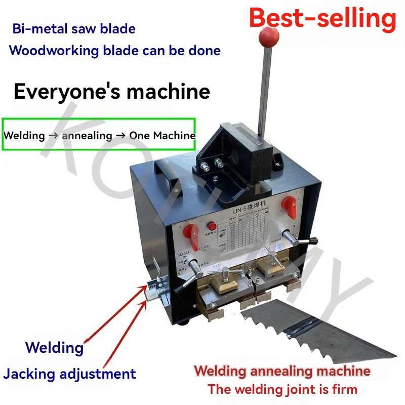 10-40mm Metal Band Saw Blade Welding Machine, Desktop Steel Band Butt Welder , Woodworking Band Saw Blade Butt Welding Machine