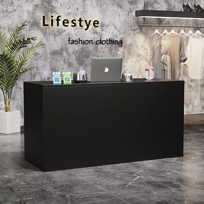 

Executive Reception Desks Pulpit Office Desk Lectern White Retail Reception Small Hair Design Salon Restaurant Home Furniture