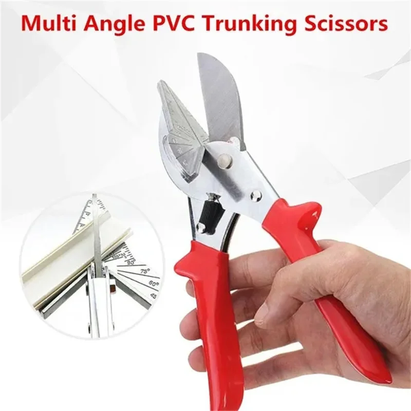 Multi Angle Mitre Siding Wire Duct Cutter Pipe Hose Scissor Trim Cutter Siding Mitre Sheares Fillet Shear Snips Trimming Tool