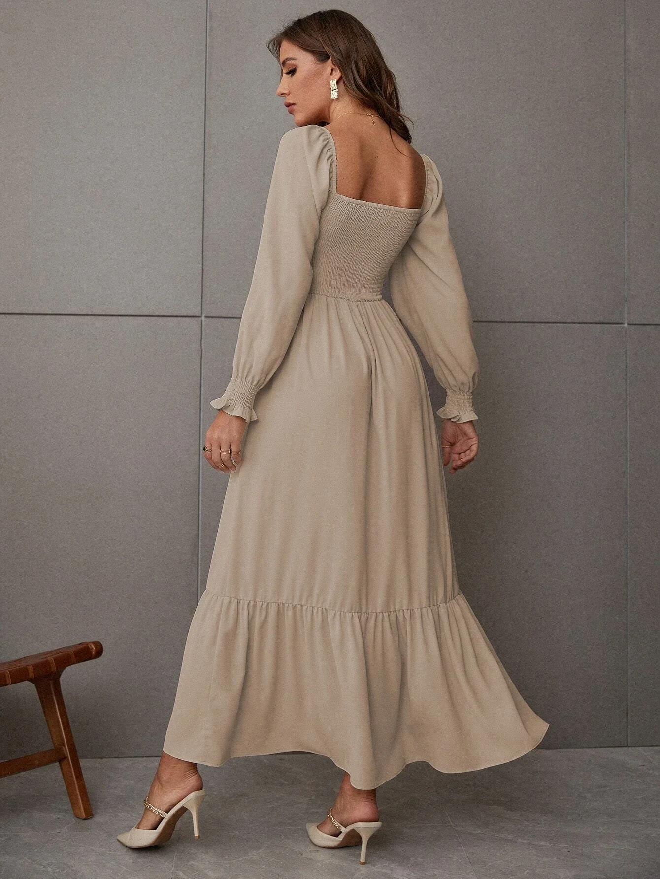 Kadın Dantelli Fırfır Etek A L - Men'S Formal Wear For Wedding Guest incelemesi ve fiyatı